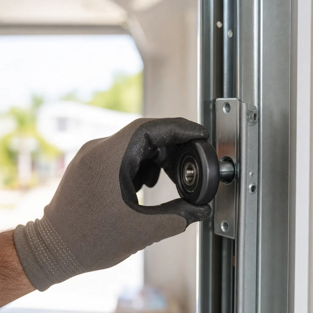 Illustration for garage door roller repair in Punta Gorda Isles
